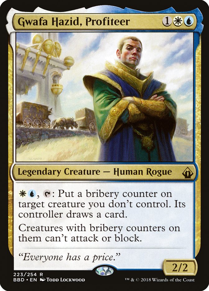 Gwafa Hazid, Profiteer bbd 223