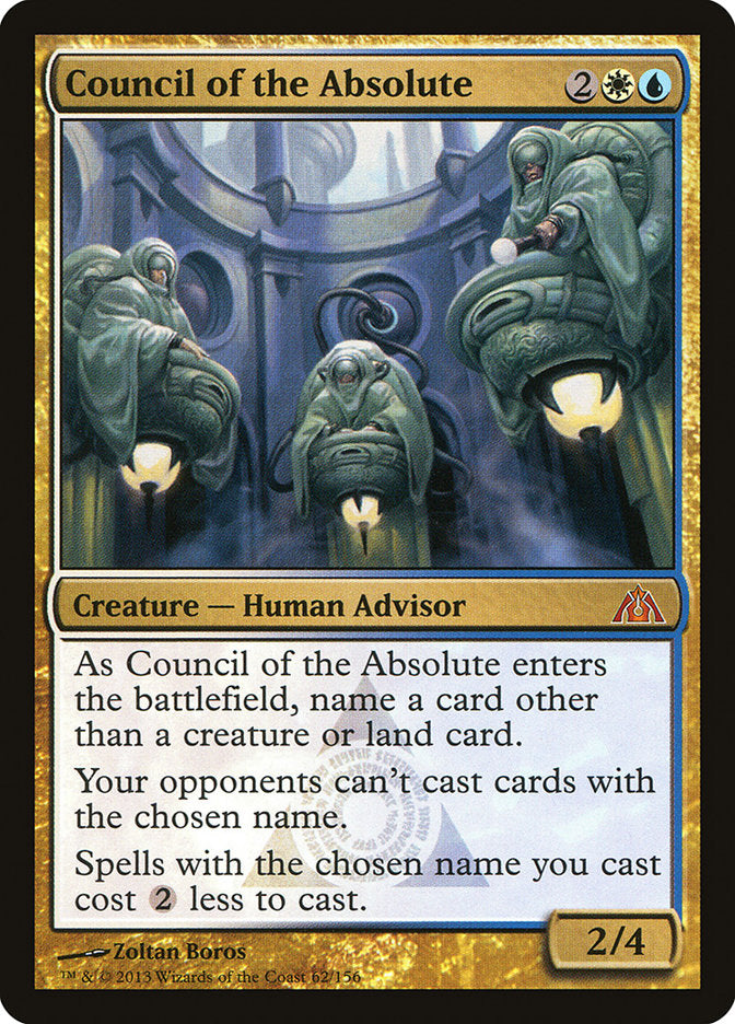 Council of the Absolute dgm 62