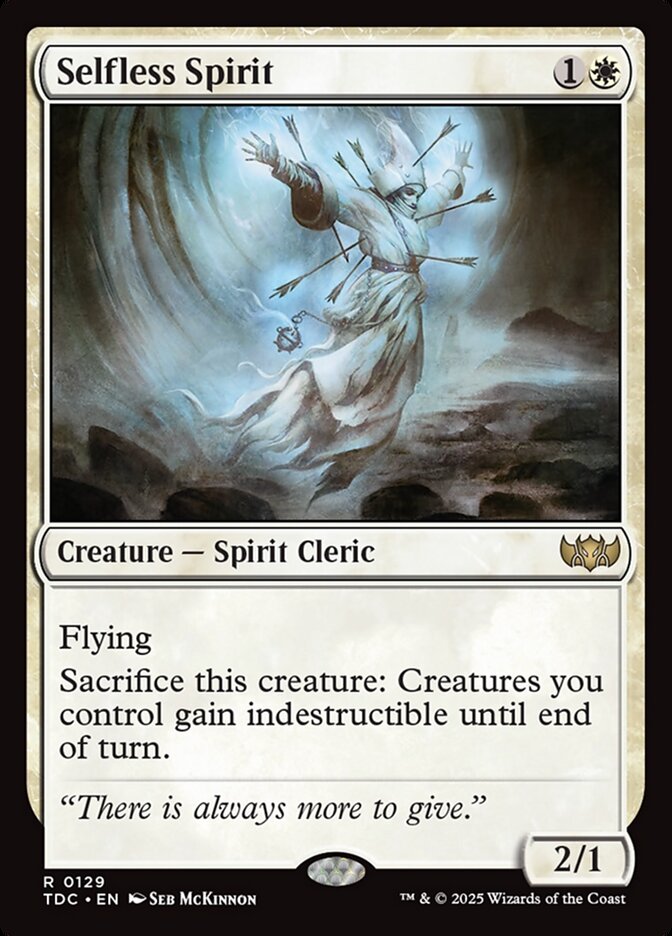 Selfless Spirit tdc 129
