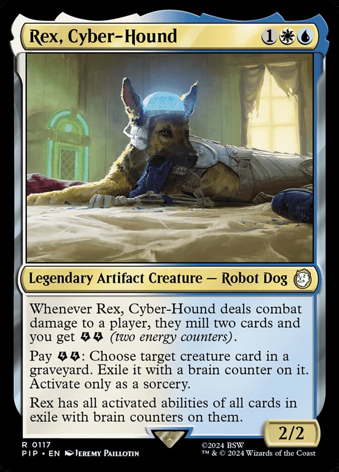 Rex, Cyber-Hound pip 117