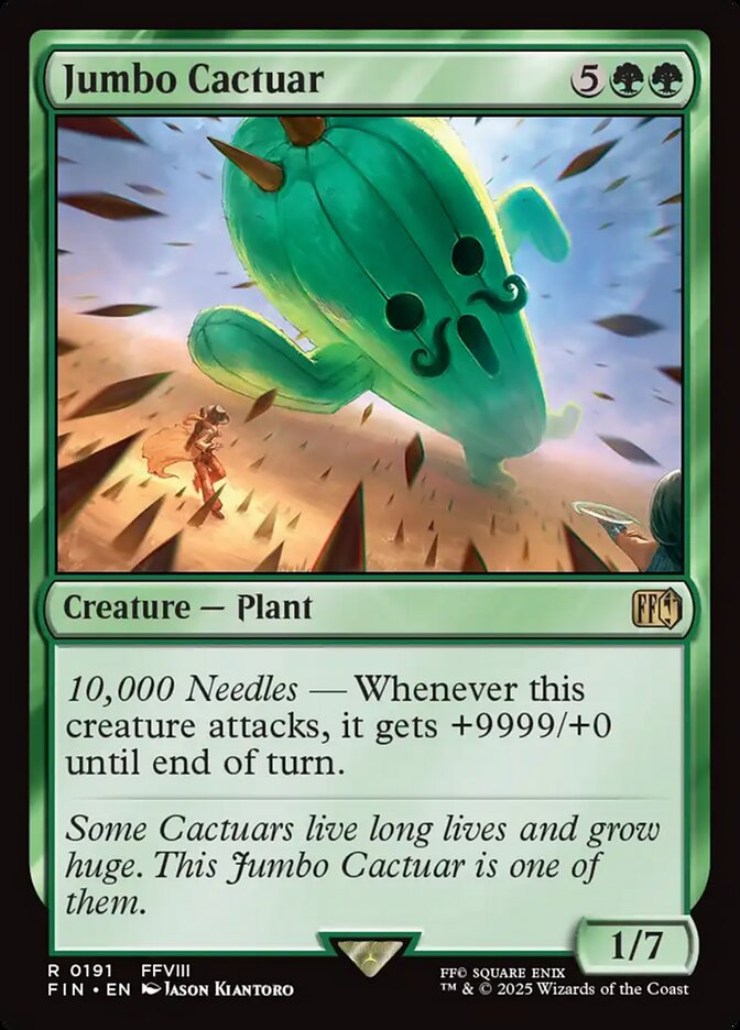 Jumbo Cactuar fin 191