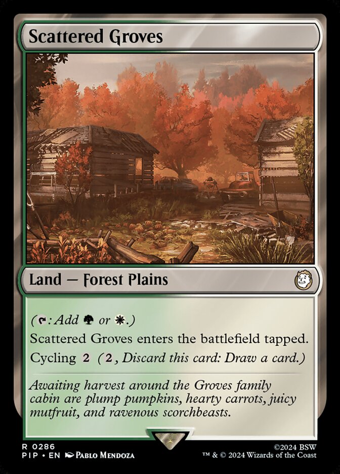 Scattered Groves pip 286