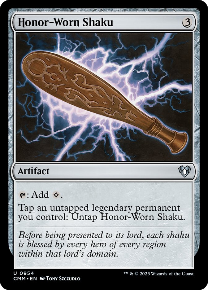 Honor-Worn Shaku cmm 954