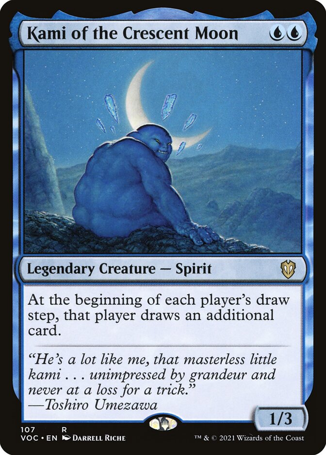 Kami of the Crescent Moon voc 107