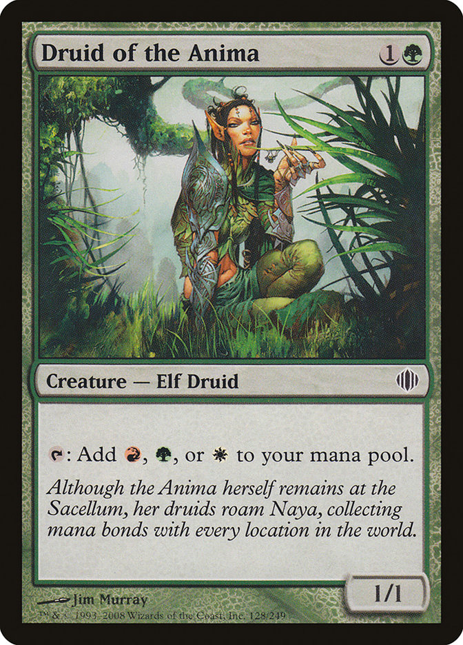 Druid of the Anima – Moon MTG
