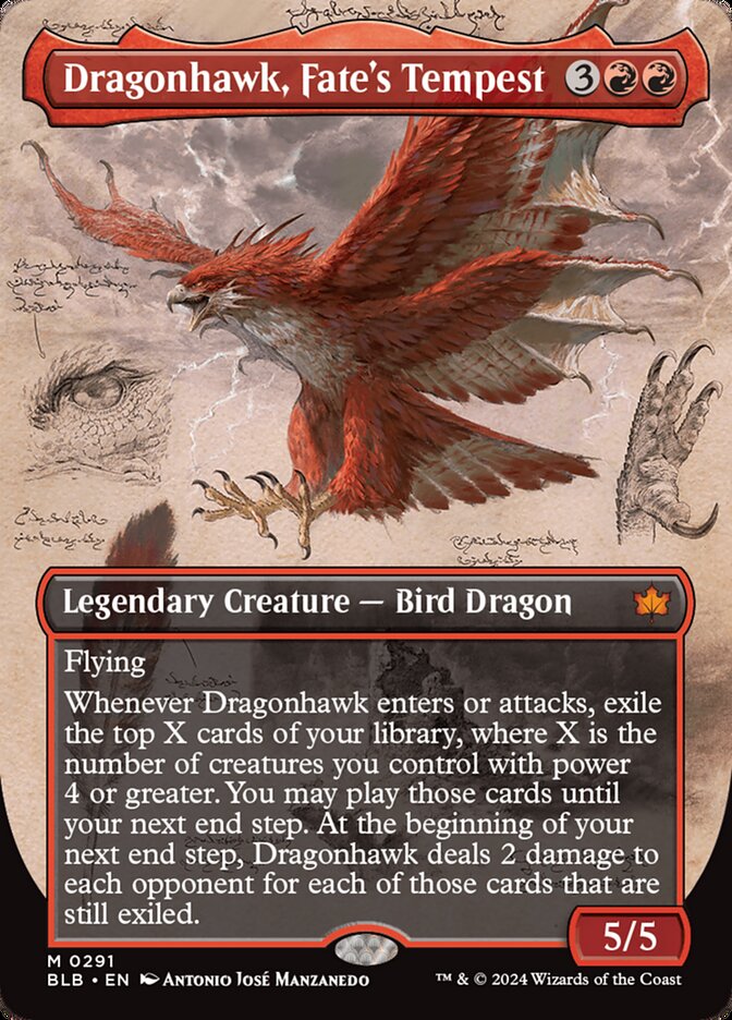 Dragonhawk, Fate's Tempest blb 291