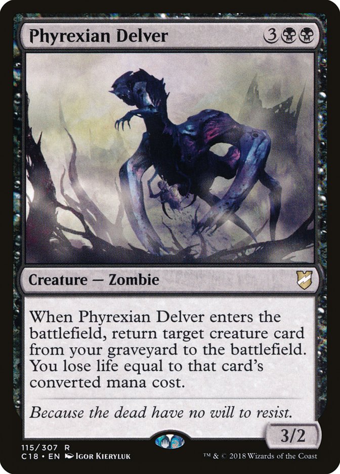 Phyrexian Delver – Moon MTG