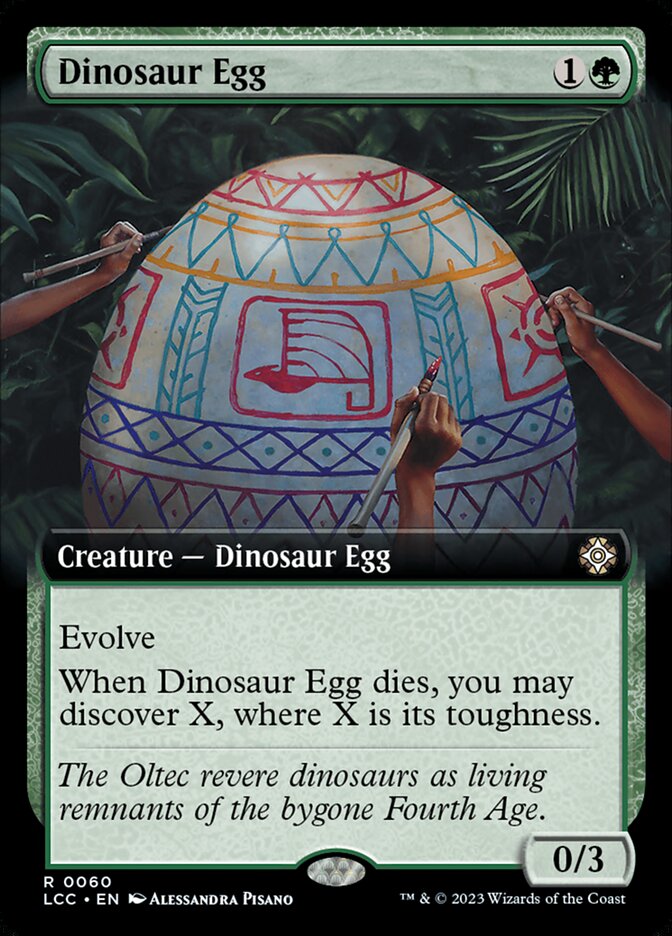 Dinosaur Egg lcc 60