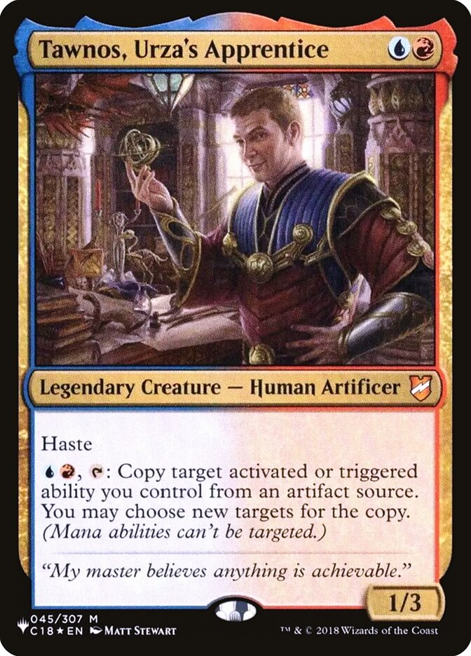 Tawnos, Urza's Apprentice plst C18-45