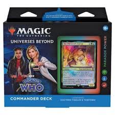 Commander Deck - Doctor Who - Paradox Power