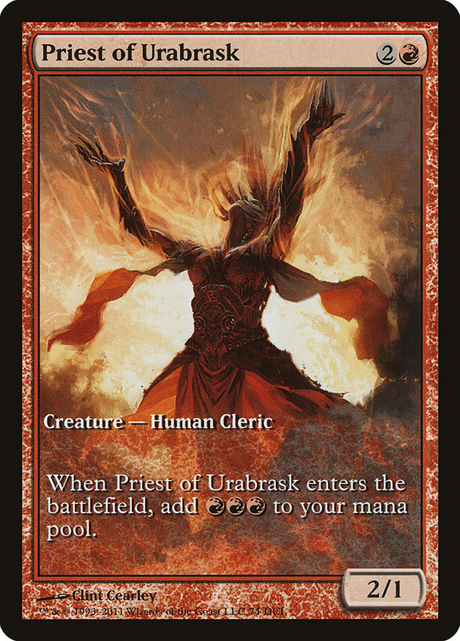 Priest of Urabrask dci 74