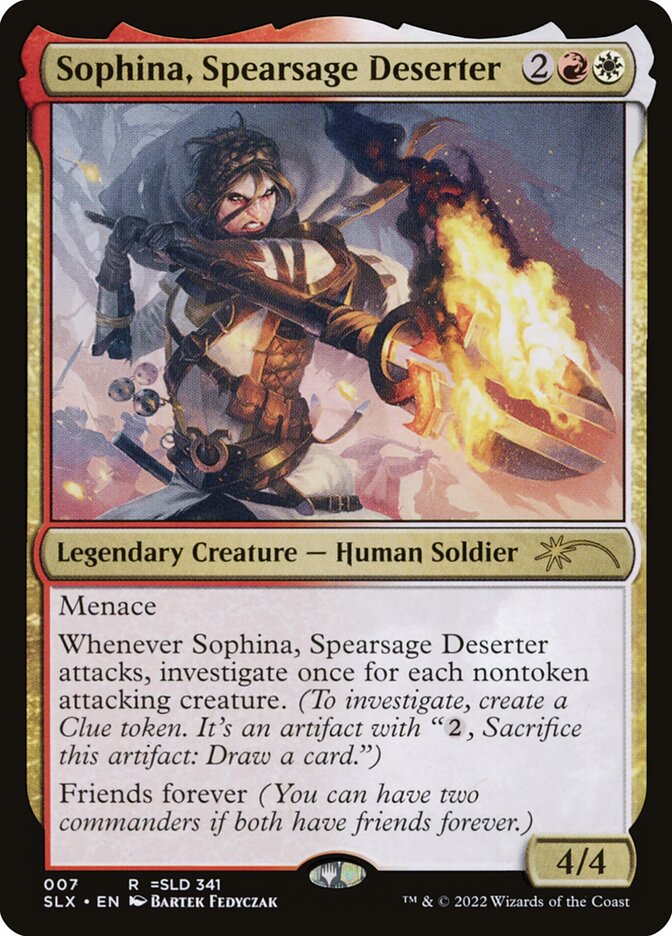 Sophina, Spearsage Deserter slx 7