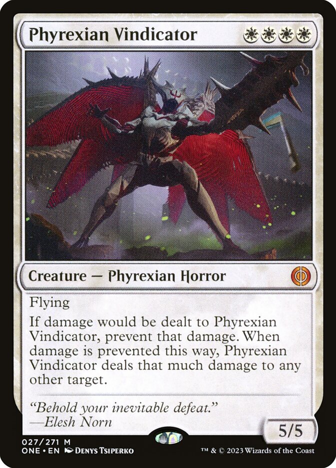 Phyrexian Vindicator one 27