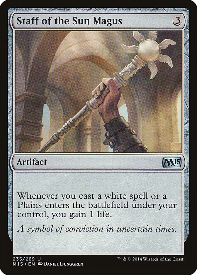 Staff of the Sun Magus m15 235