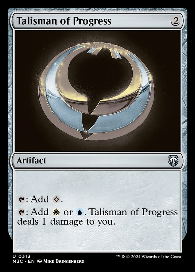 Talisman of Progress m3c 313