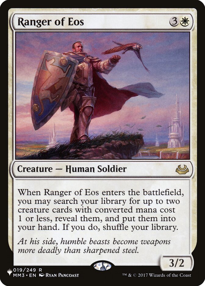 Ranger of Eos plst MM3-19