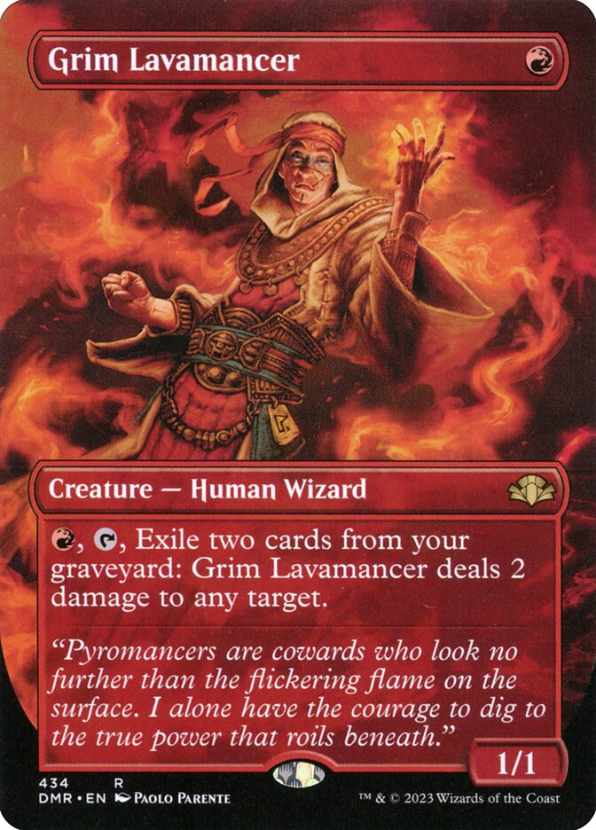 Grim Lavamancer dmr 434