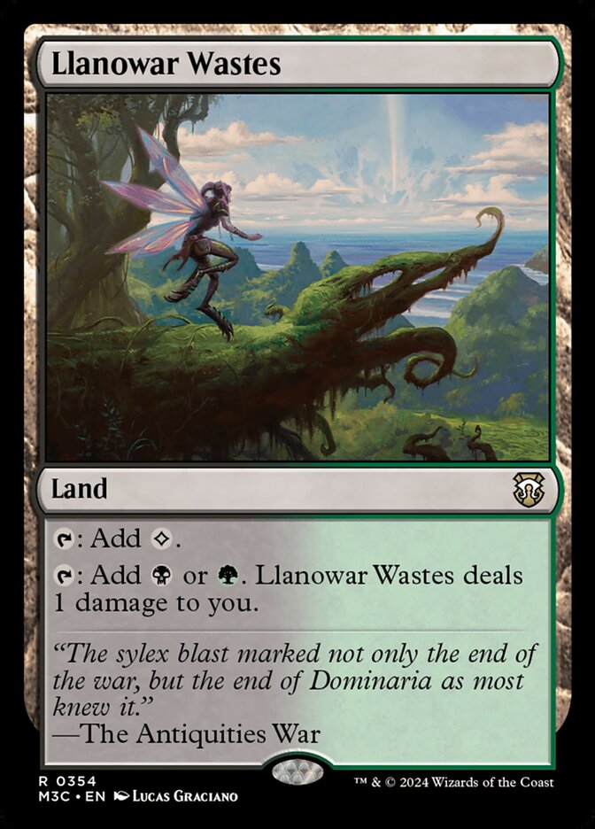 Llanowar Wastes m3c 354