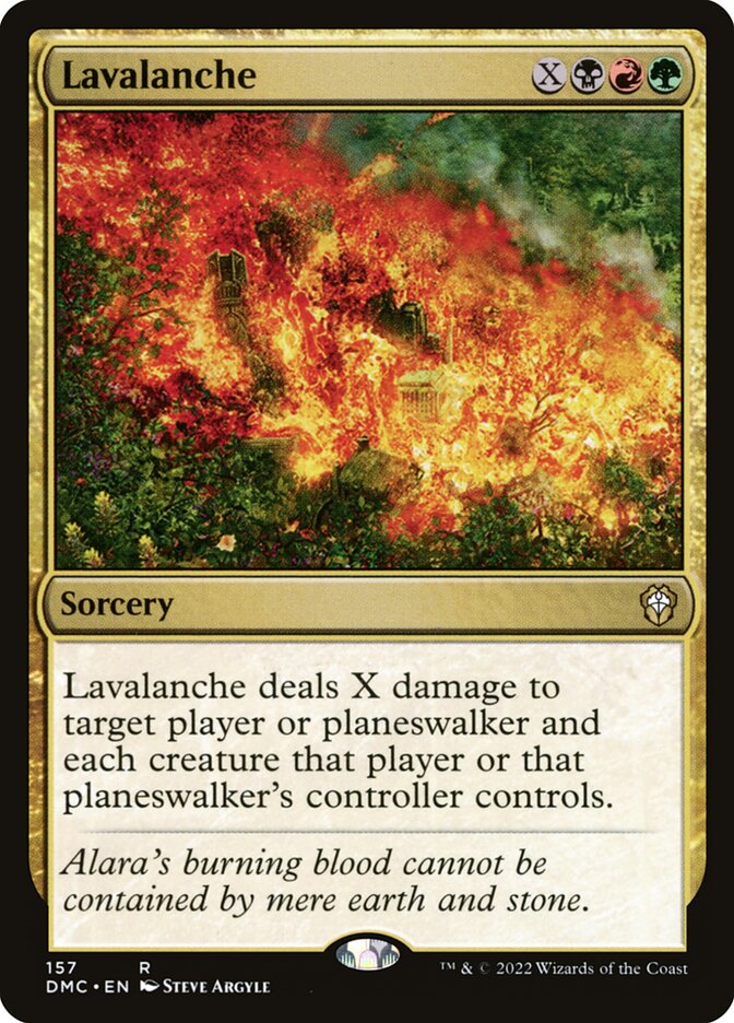 Lavalanche dmc 157