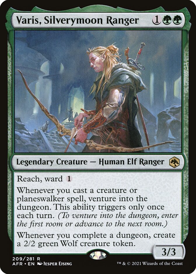 Varis, Silverymoon Ranger afr 209