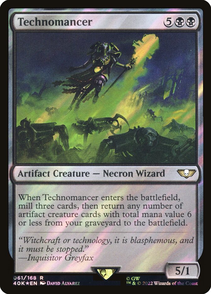 Technomancer 40k 61★