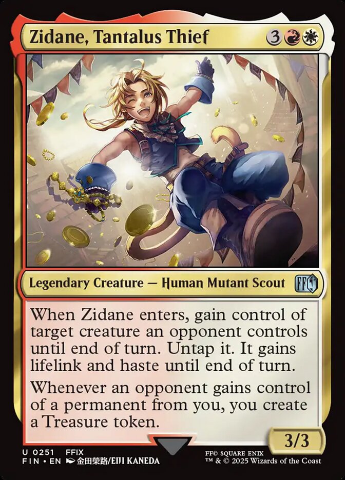 Zidane, Tantalus Thief fin 251