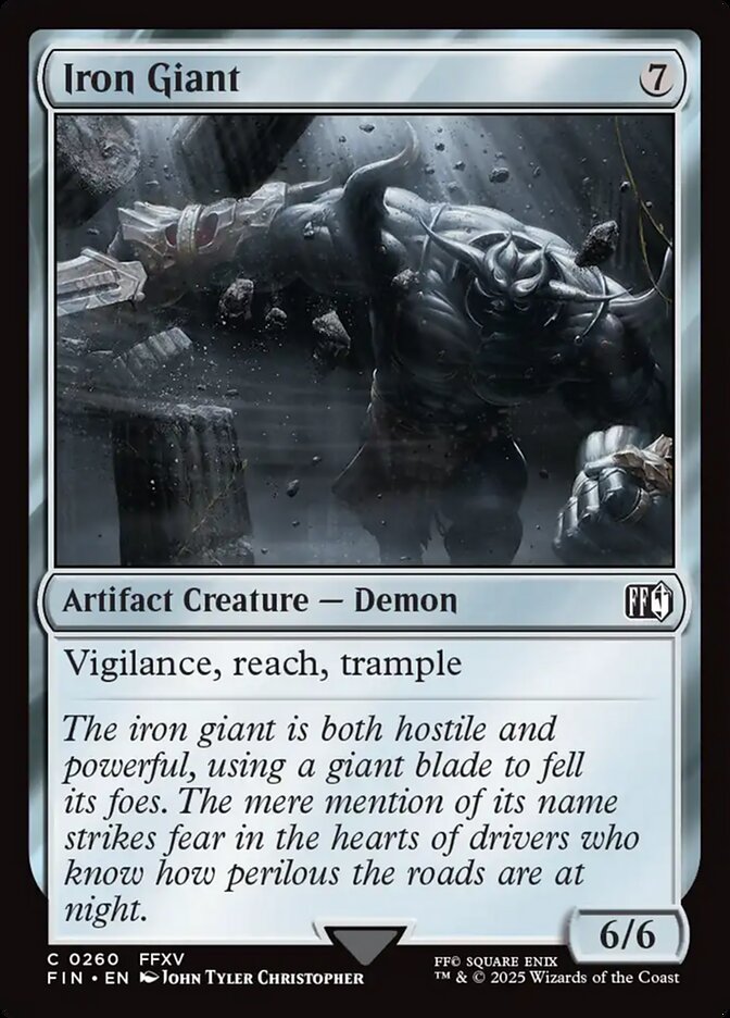 Iron Giant fin 260