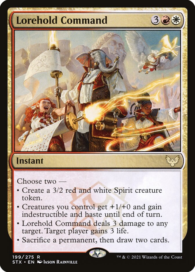 Lorehold Command stx 199