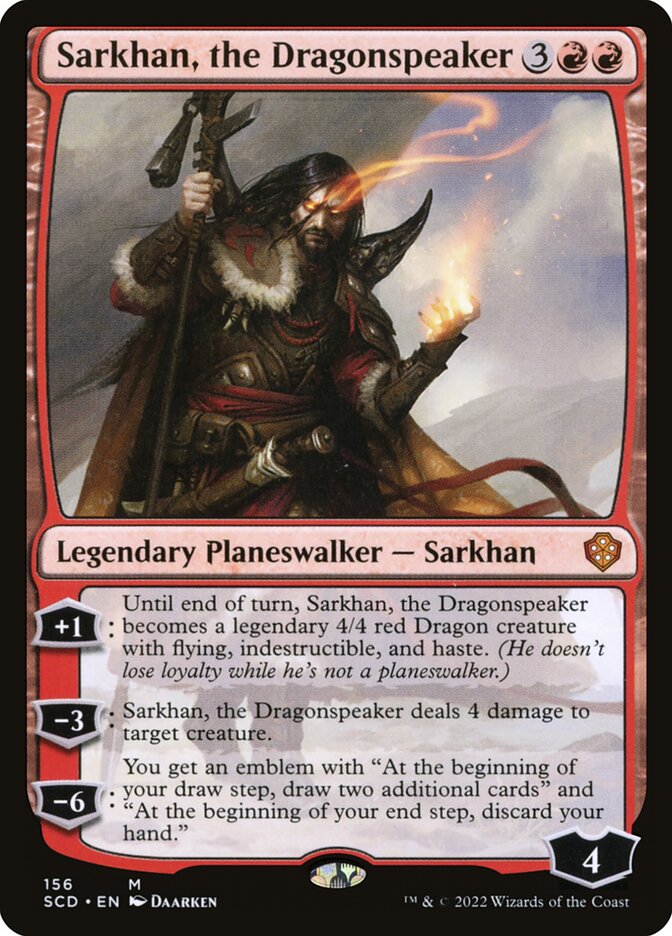 Sarkhan, the Dragonspeaker scd 156