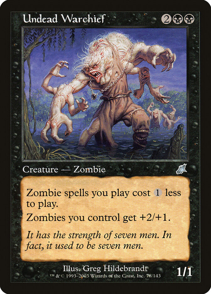 Undead Warchief scg 78
