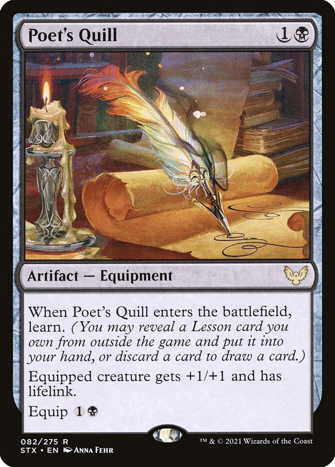 Poet's Quill stx 82
