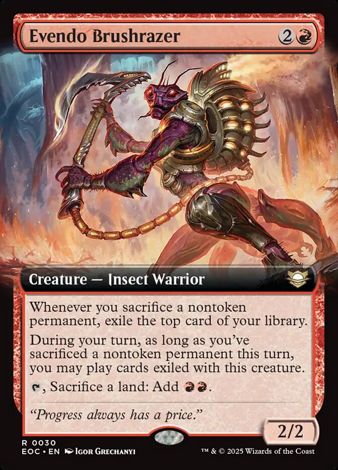 Evendo Brushrazer eoc 30