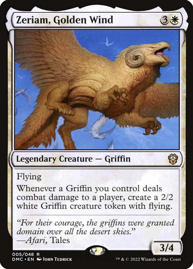 Zeriam, Golden Wind dmc 5