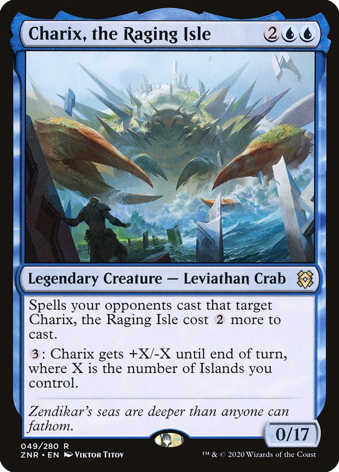 Charix, the Raging Isle znr 49