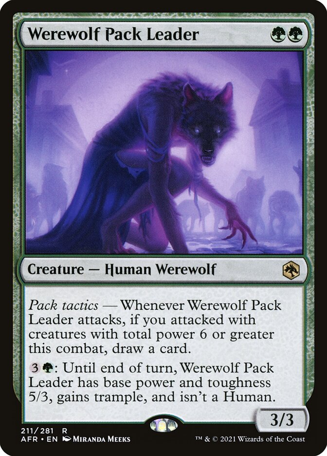Werewolf Pack Leader afr 211