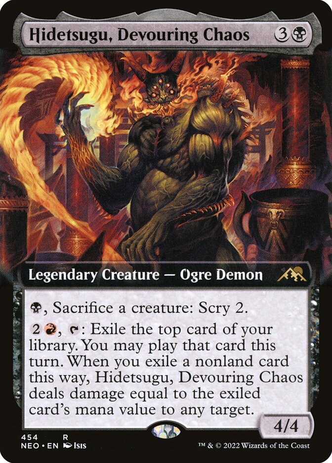 Hidetsugu, Devouring Chaos neo 454