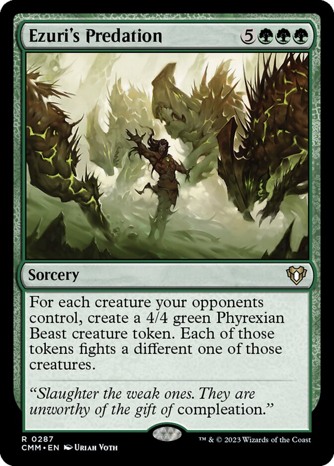 Ezuri's Predation cmm 287
