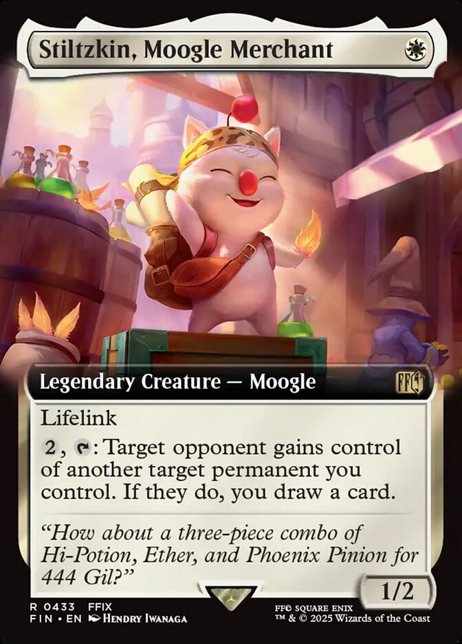Stiltzkin, Moogle Merchant fin 433