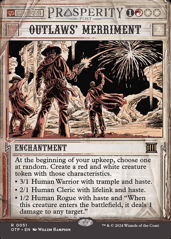 Outlaws' Merriment - MTG Single Card | Moon MTG Outlaws' Merriment - MTG Single Card | Moon MTG