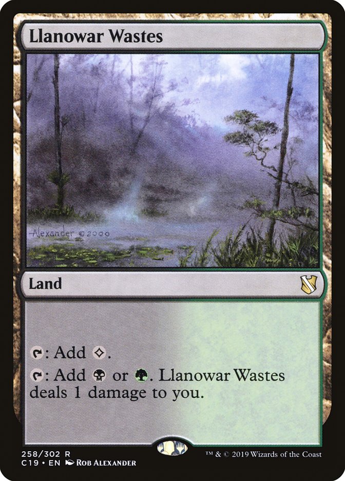 Llanowar Wastes c19 258