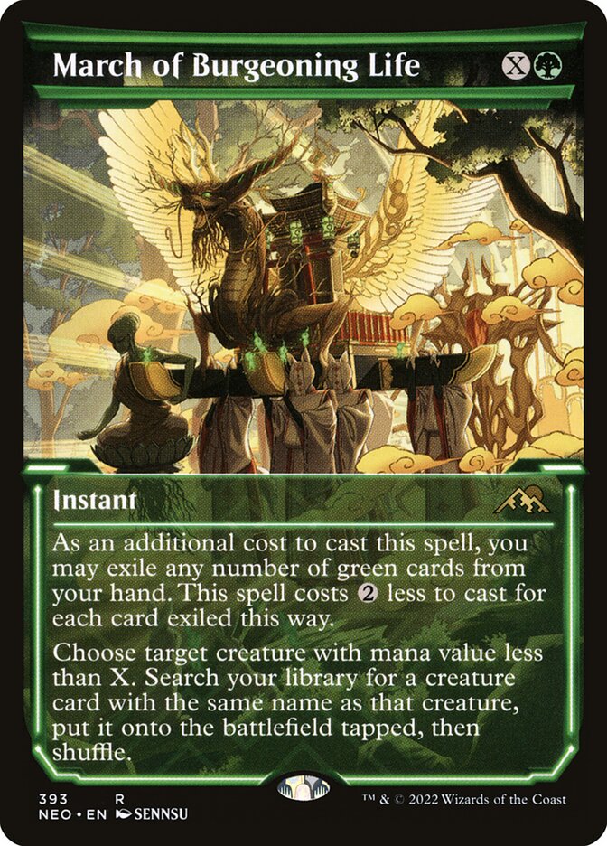 March of Burgeoning Life neo 393