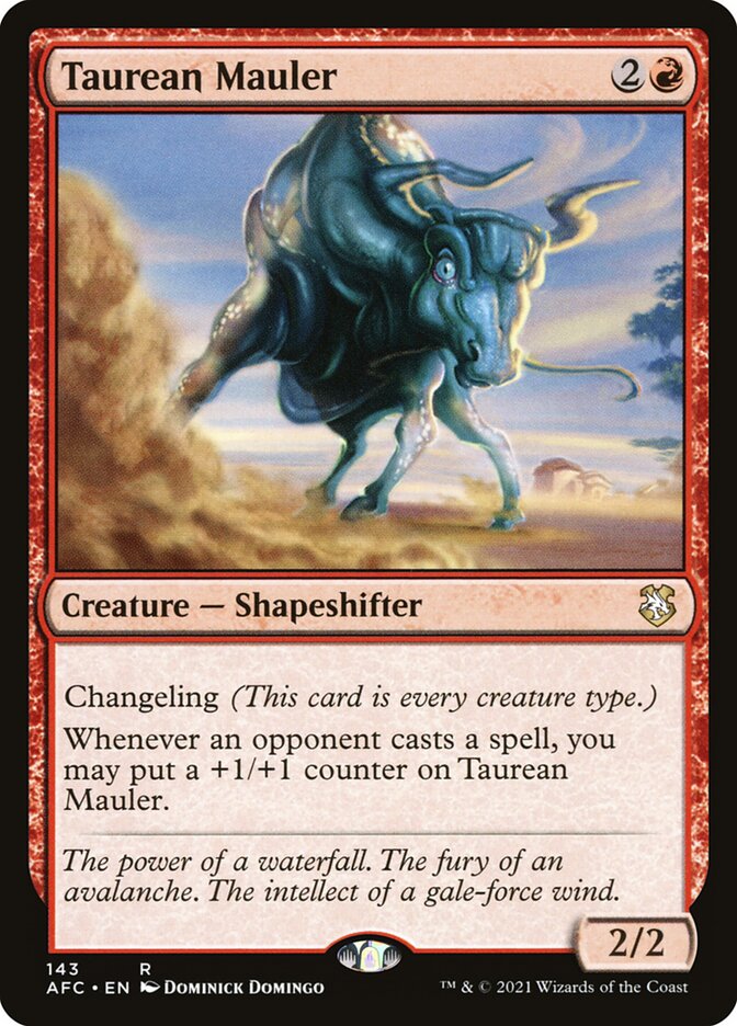 Taurean Mauler afc 143