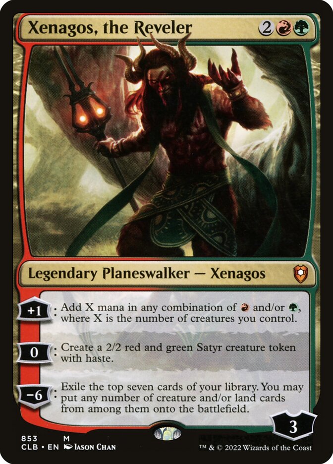 Xenagos, the Reveler clb 853