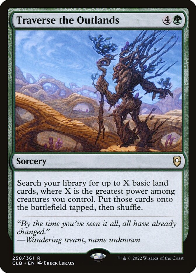 Traverse the Outlands clb 258