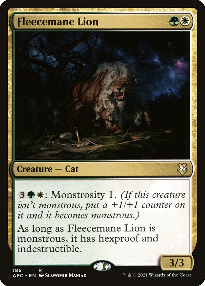 Fleecemane Lion afc 185