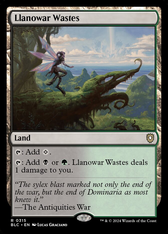 Llanowar Wastes blc 315