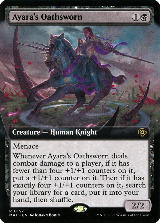 Ayara's Oathsworn mat 157