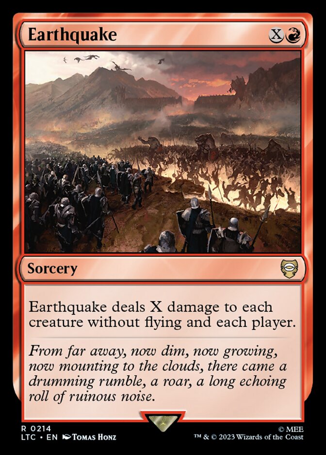 Earthquake ltc 214