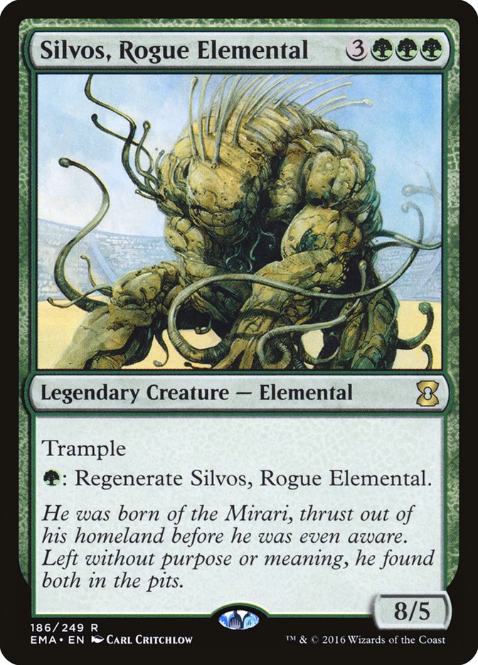 Silvos, Rogue Elemental ema 186