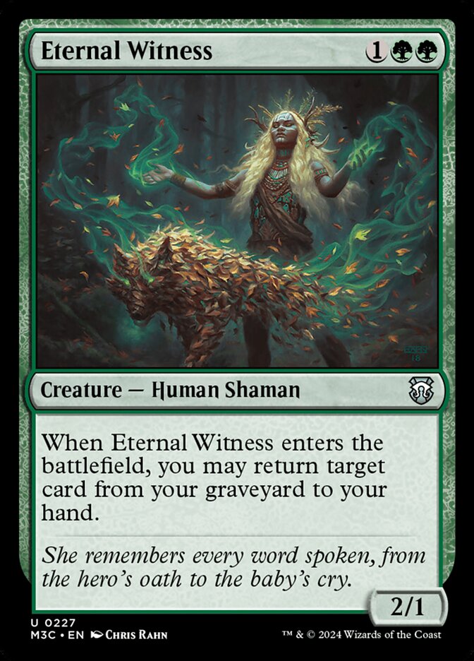 Eternal Witness m3c 227